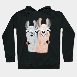 Cute llama friends Hoodie